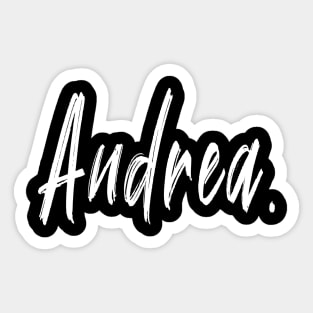 NAME GIRL  Andrea Sticker